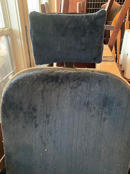 ANTIQUE THEO-A-KOCHS CAST IRON BARBER'S CHAIR (100+ YEARS OLD)