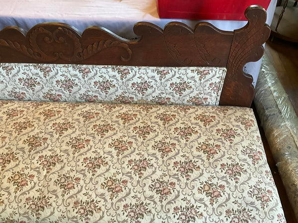 LATE 1800'S FAINTING SOFA SETTEE