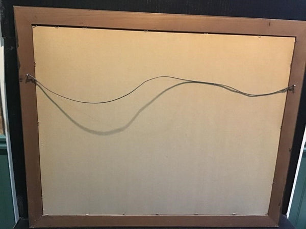 LARGE RARE DALHART WINDBERG "THE FLOURISH OF NATURE'S HUES" 31.5" X 26.5" (MATTED AND FRAMED)