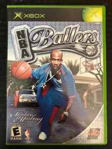 2004 XBOX MIDWAY NBA BALLERS FEATURING STEPHON MARBURY (INCLUDES GAME, BOOKLET, AND ORIGINAL BOX)