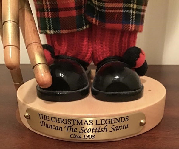 STEINBACH CHRISTMAS LEGENDS DUNCAN THE SCOTTISH SANTA 1908 NUTCRACKER